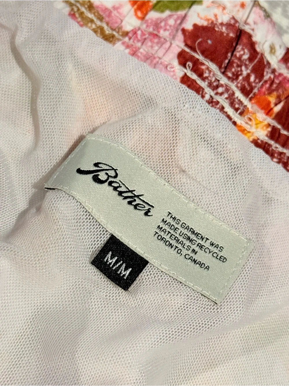 Bather /// Men’s “New Resort Style ‘22” Floral 5.5” Swim Trunks - Size Medium
